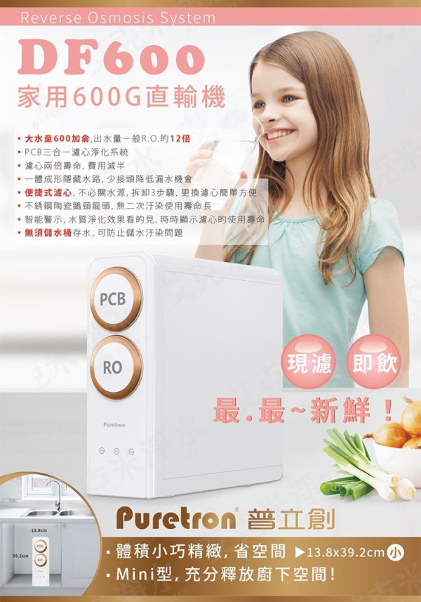 DF-600直輸RO淨水器